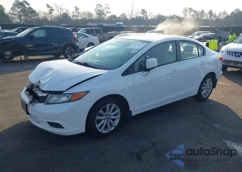 2012 Honda Civic Ex from USA, damaged, VIN 2HGFB2F89CH326068